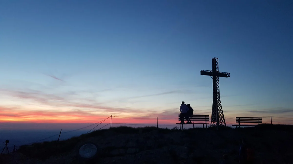 Sonnenuntergang am Hochgrat